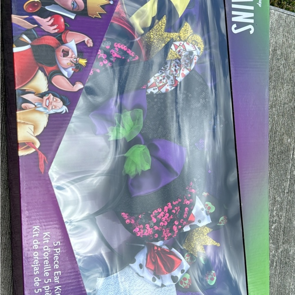 Disney villains ear set